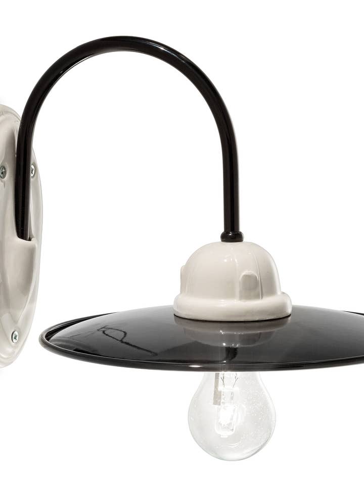 Hanglamp - Retrò Collection - Zwart-wit - C001 voor wholesale door Ferroluce srl