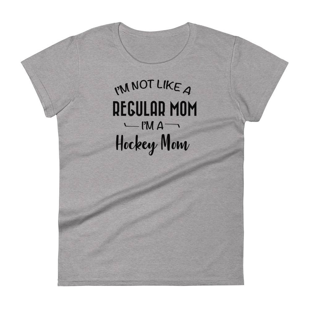 Celly Threads Hockey - Vente T-shirt sérigraphié – femme - T-shirt à manches courtes Hockey Mom pour femme4