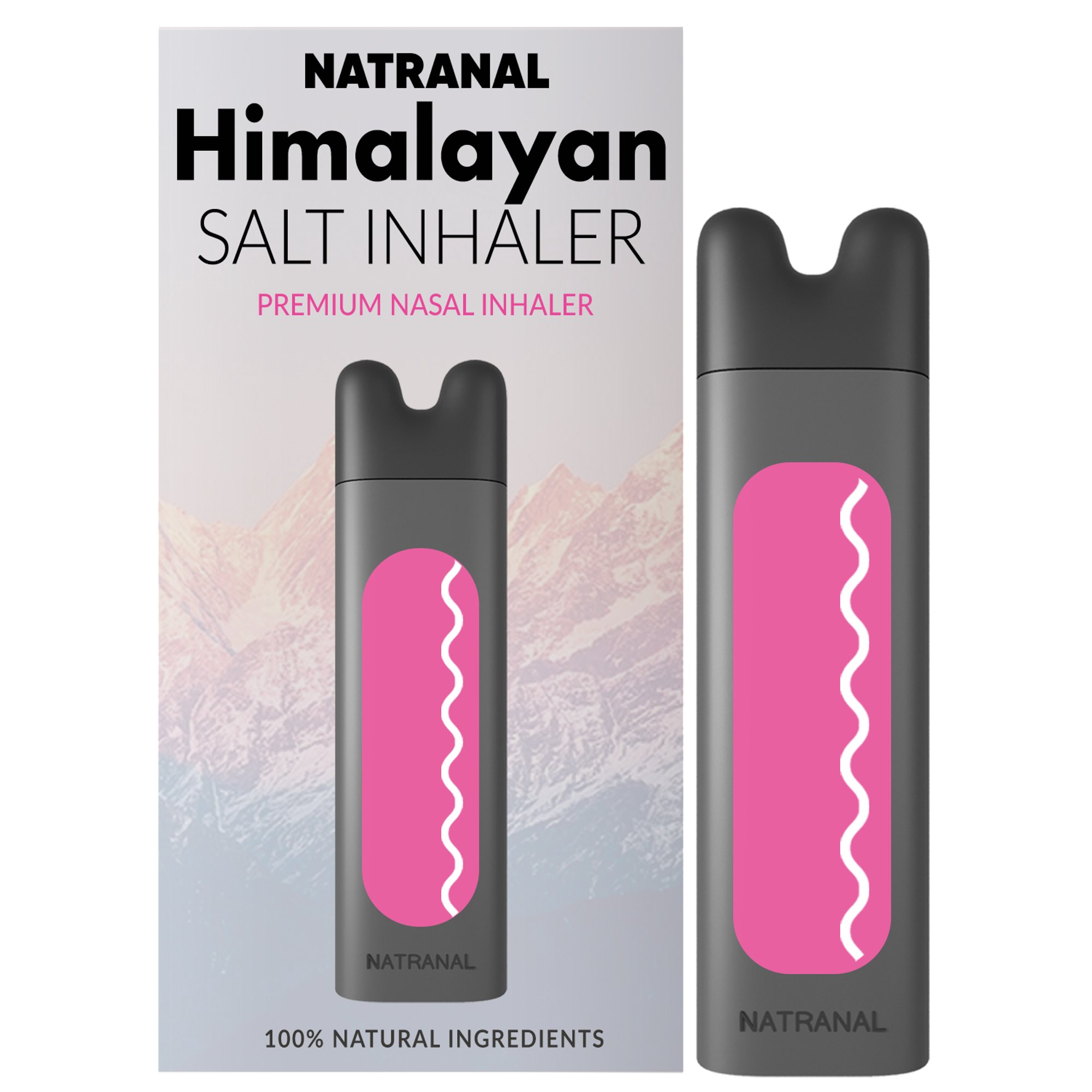 Natranal - Wholesale Aromatherapy Inhaler - Natranal Himalayan Salt Nasal Puffer0
