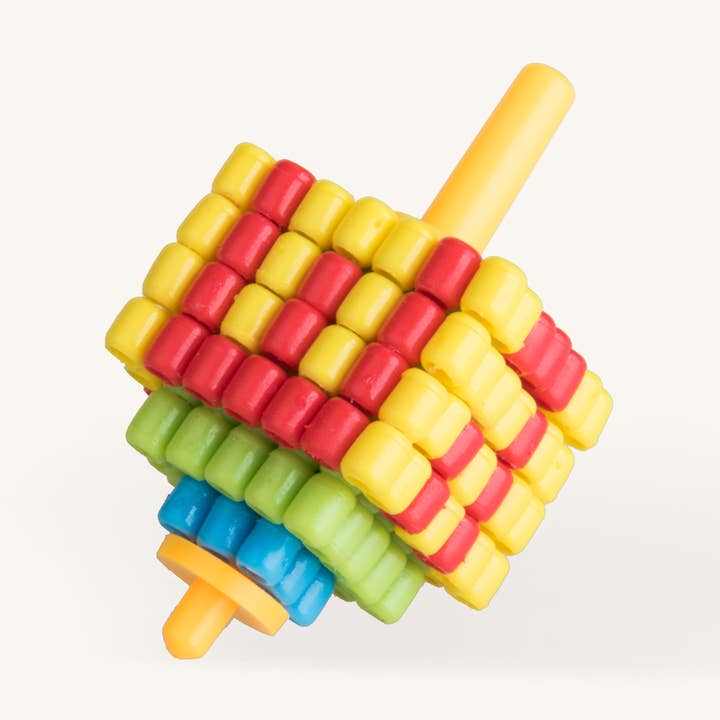 Ner Mitzvah - Vente Kit de bricolage – enfant - Kit de bricolage Fusion Beads 3D Dreidel, activé à l'eau0