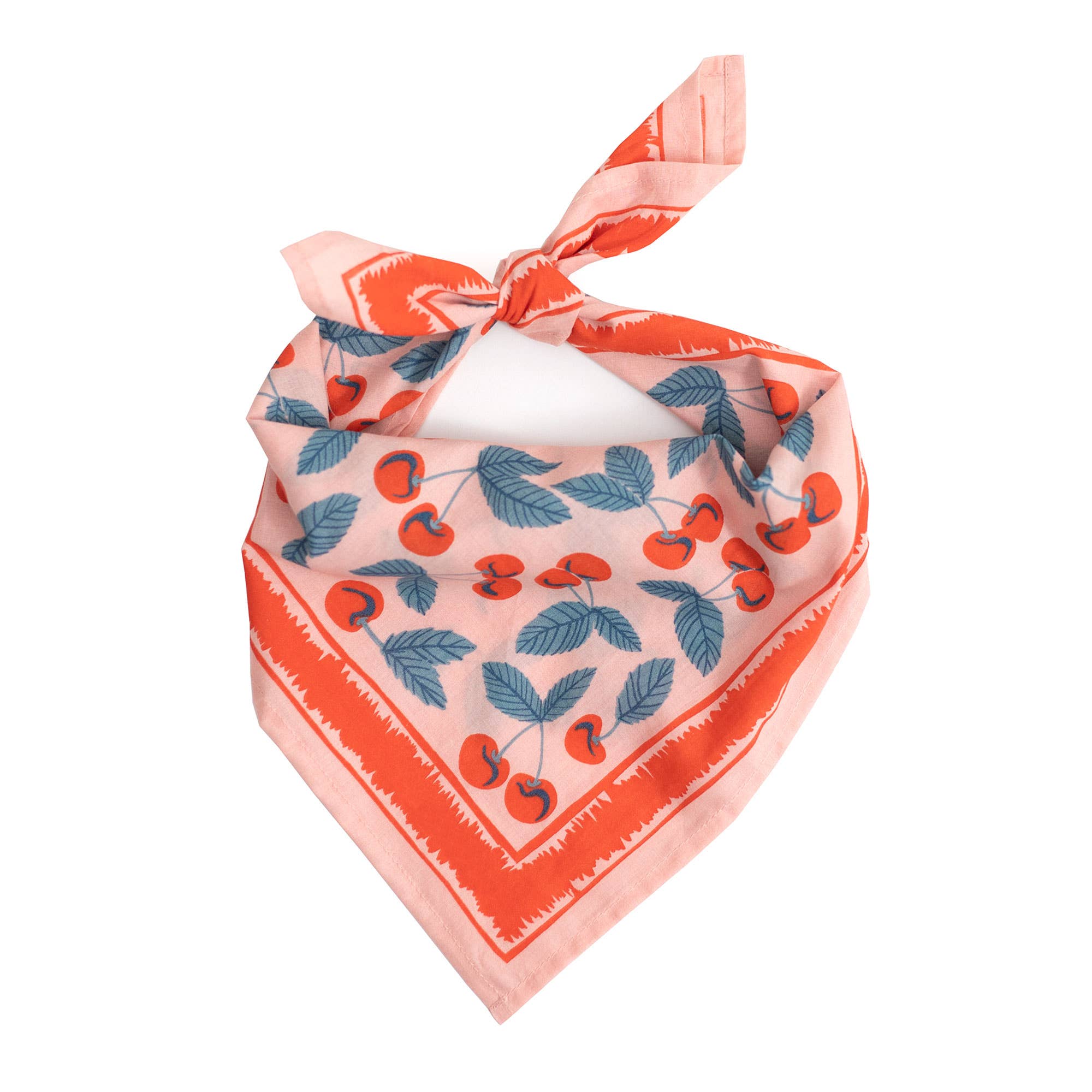 Handker Bandanas - Wholesale Bandana - Women's - No. 077 Cherry Bandana1