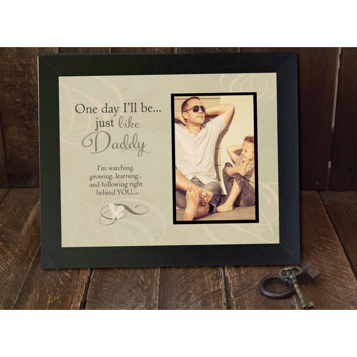 The Grandparent Gift Co. Inc. - Wholesale Picture Frame - Daddy's Boy Sentimental Photo Frame for Dad from Son 4700