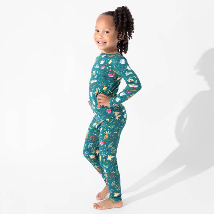 Bellabu Bear - Wholesale Sleepwear Set - Kids - Harry Potter Mandrakes & Herbs Bamboo Kids Pajamas4