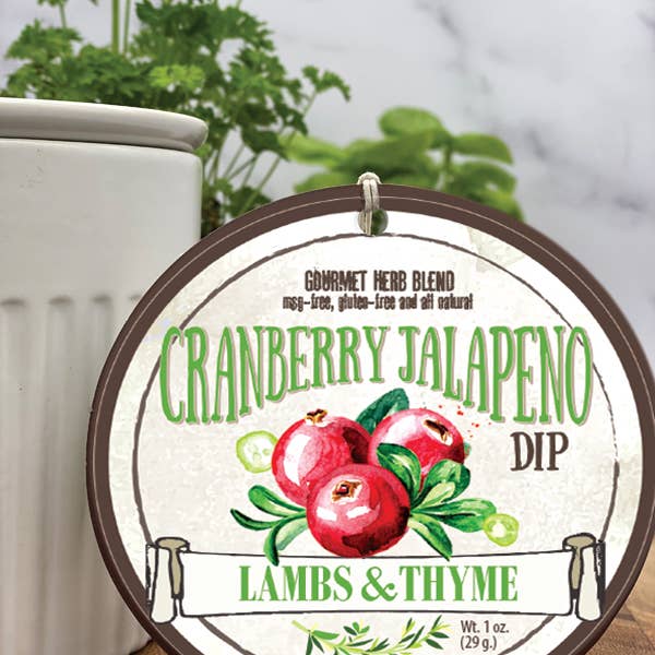 Lambs & Thyme - Wholesale Dip - Cranberry Jalapeno Dip- Dozen