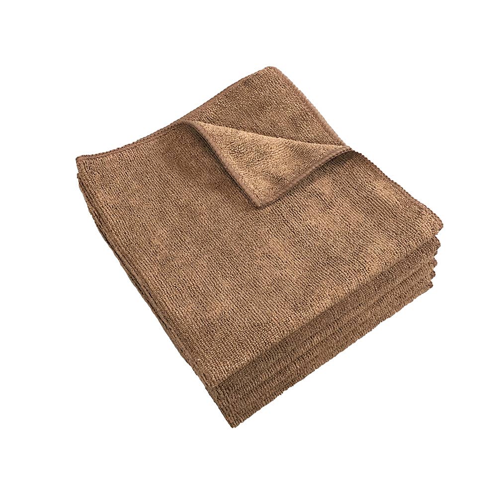Arkwright Home - Wholesale Cleaning Cloth - Cleaning Cloths 16 x 16 - CASE of 180 - Microfiber - Colors19