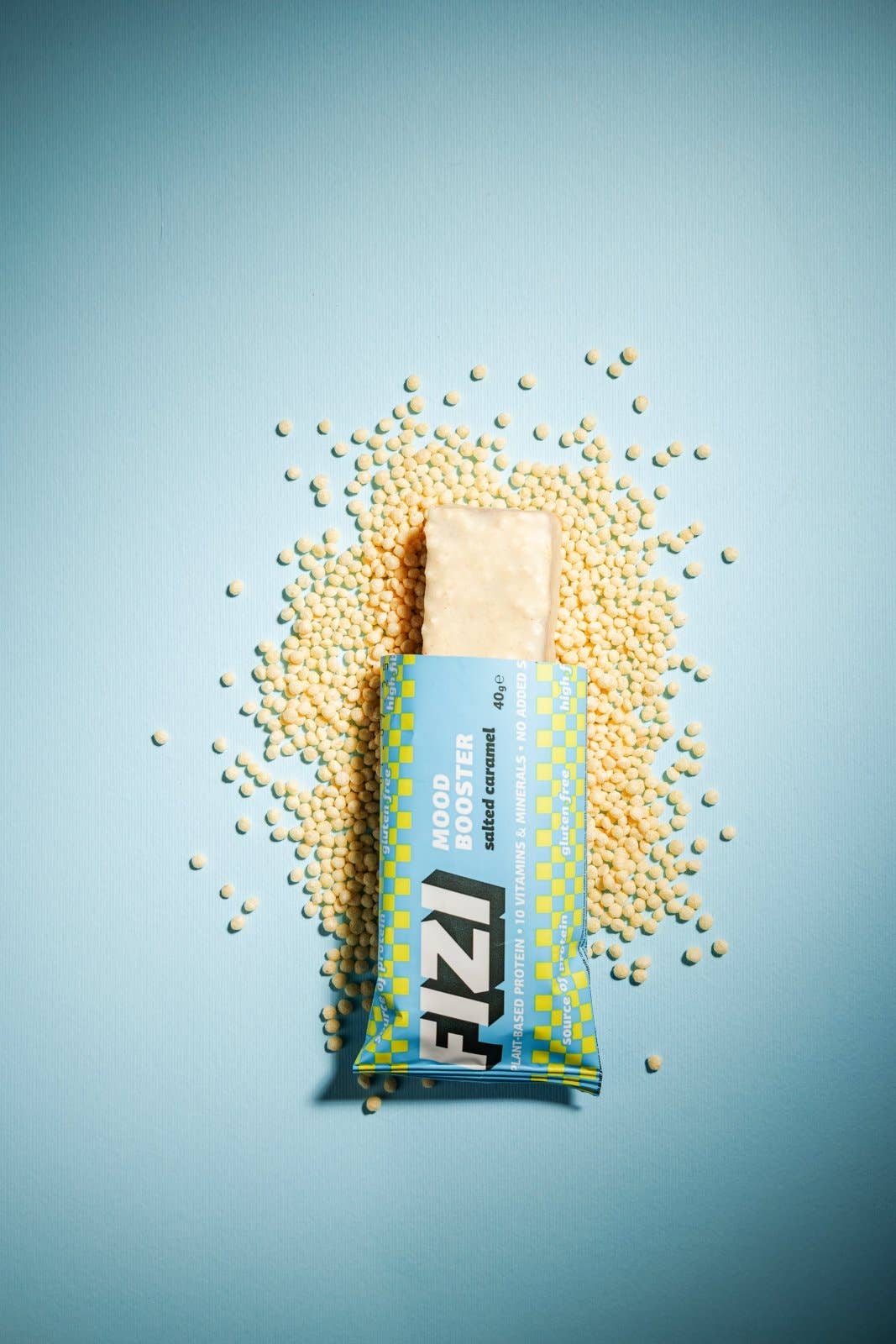 FIZI - Wholesale Snack Bar - MOOD BOOSTER “SALTED CARAMEL” 12 X 40G7