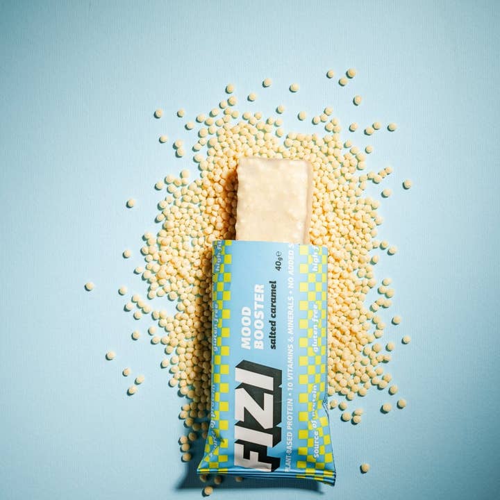 FIZI - Wholesale Snack Bar - MOOD BOOSTER “SALTED CARAMEL” 12 X 40G7