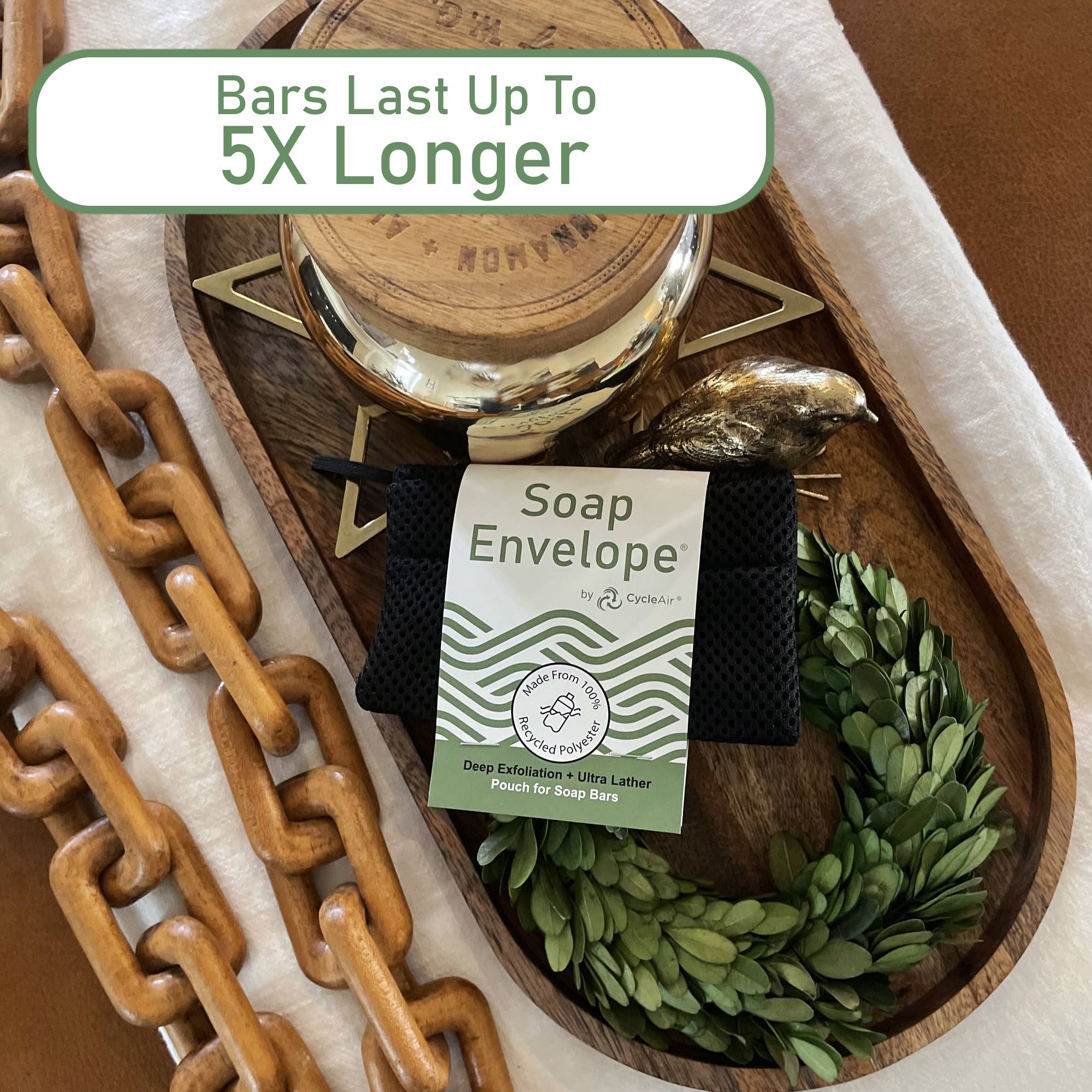 Soap Envelope – Engroshandel Sæbepose – Soap Envelope - pose til sæbestykke, sæbepose (Black Case 40)6