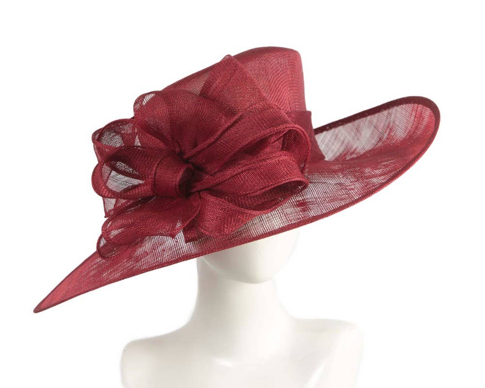 Max Alexander by Cupids Millinery Melbourne – wholesale Fascinator-hatt - Dam – Traditionell damhatt i sinamay2