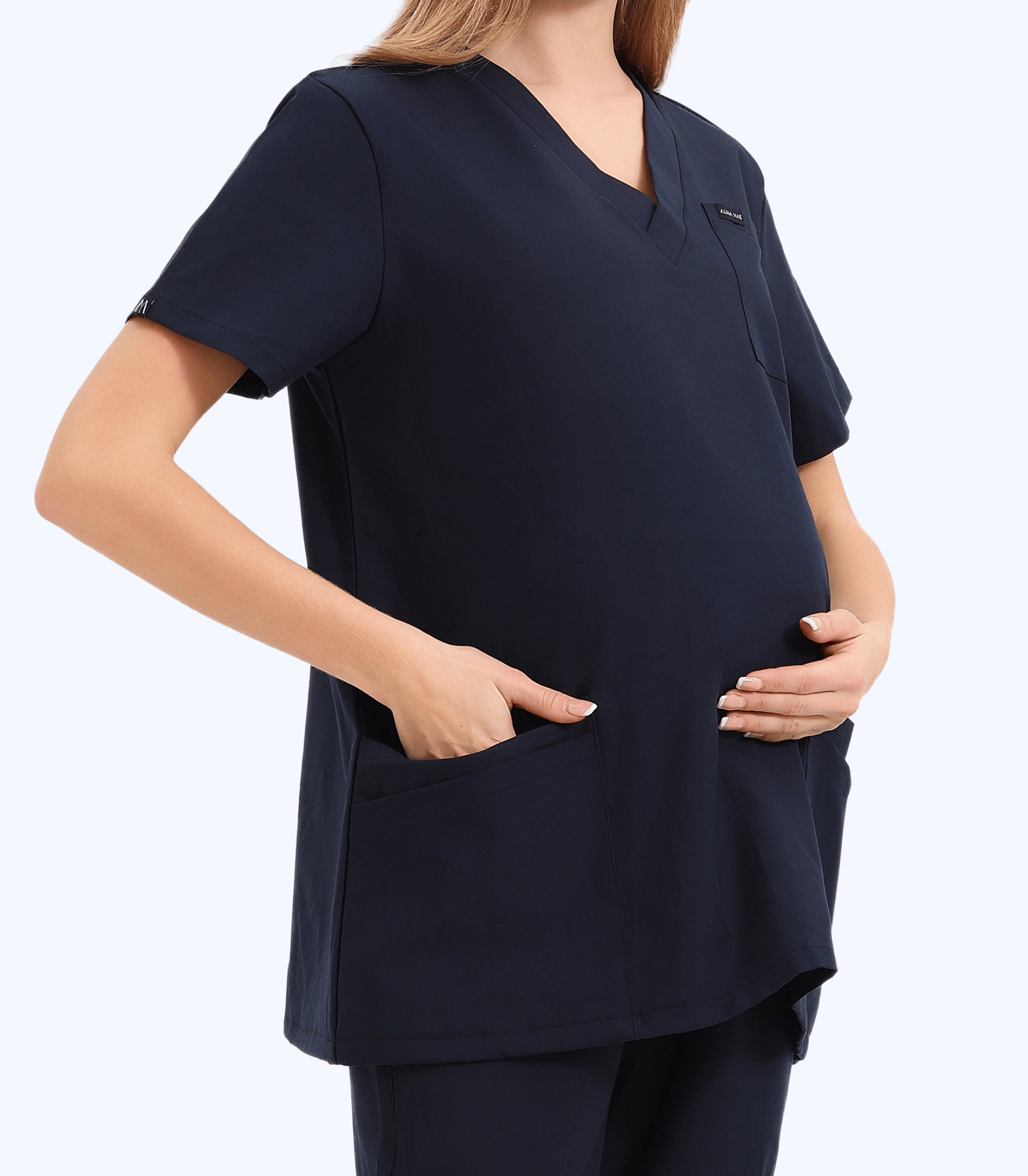 Alina Mae Maternity - Wholesale Healthcare Uniform - Women's - Maternity Scrubs Shirt for Pregnancy36