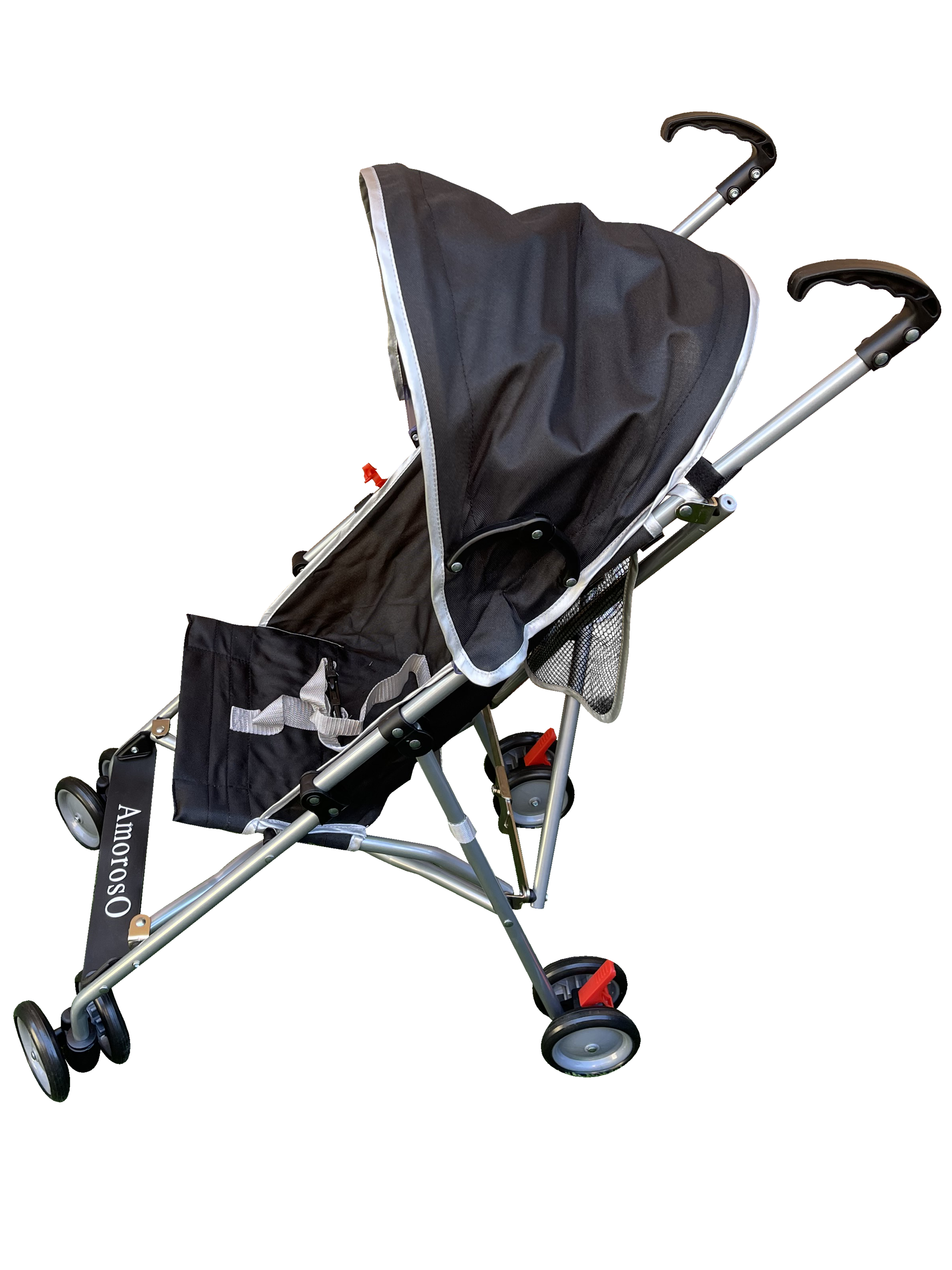 Amoroso Baby, Amoroso Pet, Quest, SCKS8, TAWA, Nirvana - Wholesale Stroller - Baby - 12005R Umbrella Stroller Round Canopy, Black Colour0