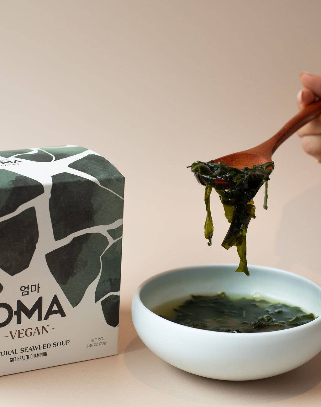 OMA Food - Wholesale Soup - Vegan Seaweed Soup, individual pack4