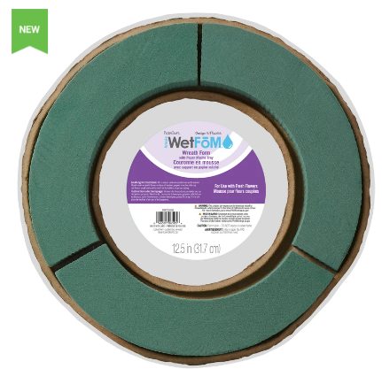 SLS SUPPLY FLORA – wholesale Wreath – Wet Floral Foam Wreath0