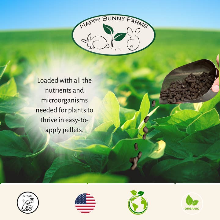 Happy Bunny Farms - Wholesale Fertilizer - Fertile Ground, Fertilizer and Soil Rebuilder Pellets3