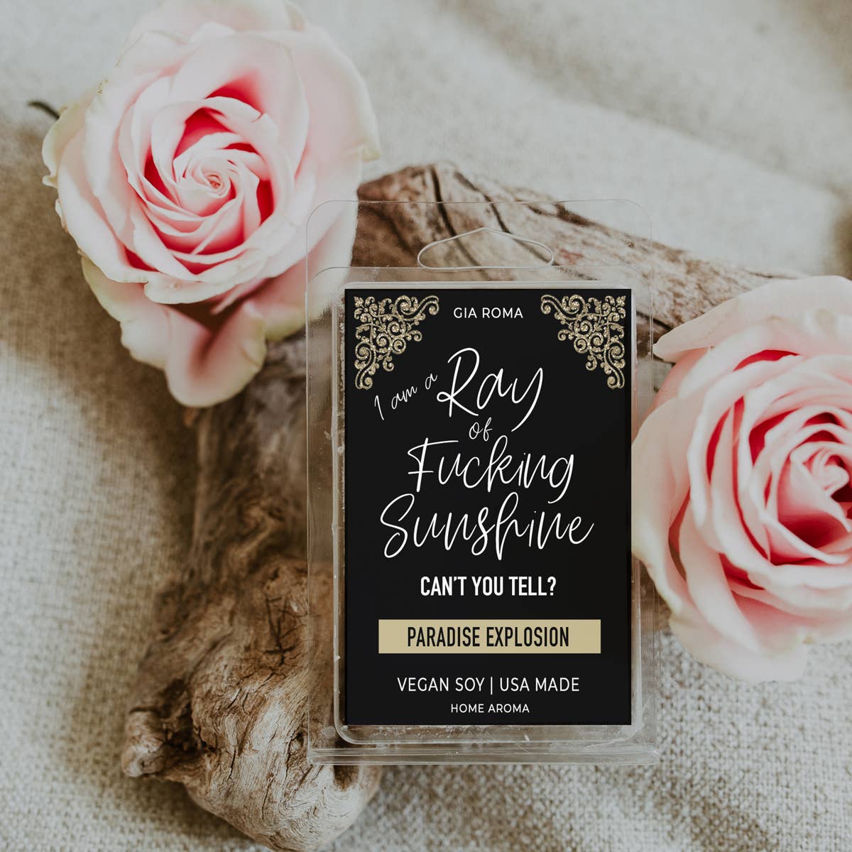 Gia Roma – wholesale Wax melt – Gift for Moms, Wax Melts With Funny Sayings, USA Soy Melts25