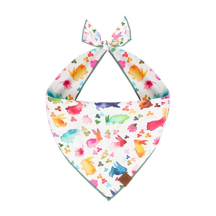 Bandana per cane con coniglietti per la vendita all'ingrosso da parte di Pretty posh pups