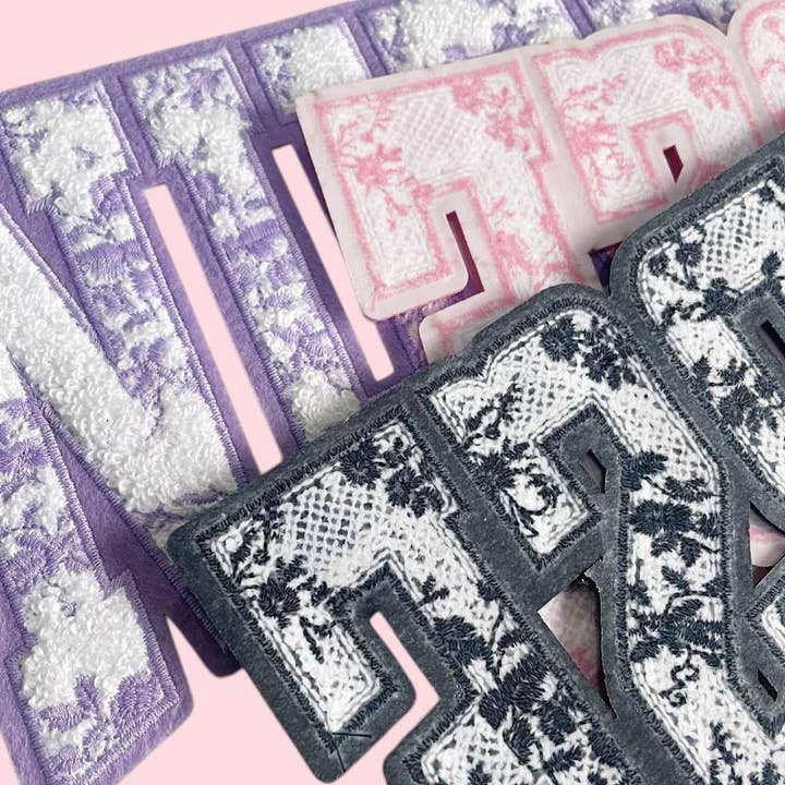 Rosie Posie Patches - Wholesale Patch - Nurse Floral Bow Iron On Coquette Patch4