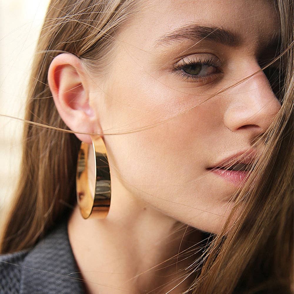 ÉMOLO - Wholesale Hoop Earrings - SALOMON HOOP Earrings1