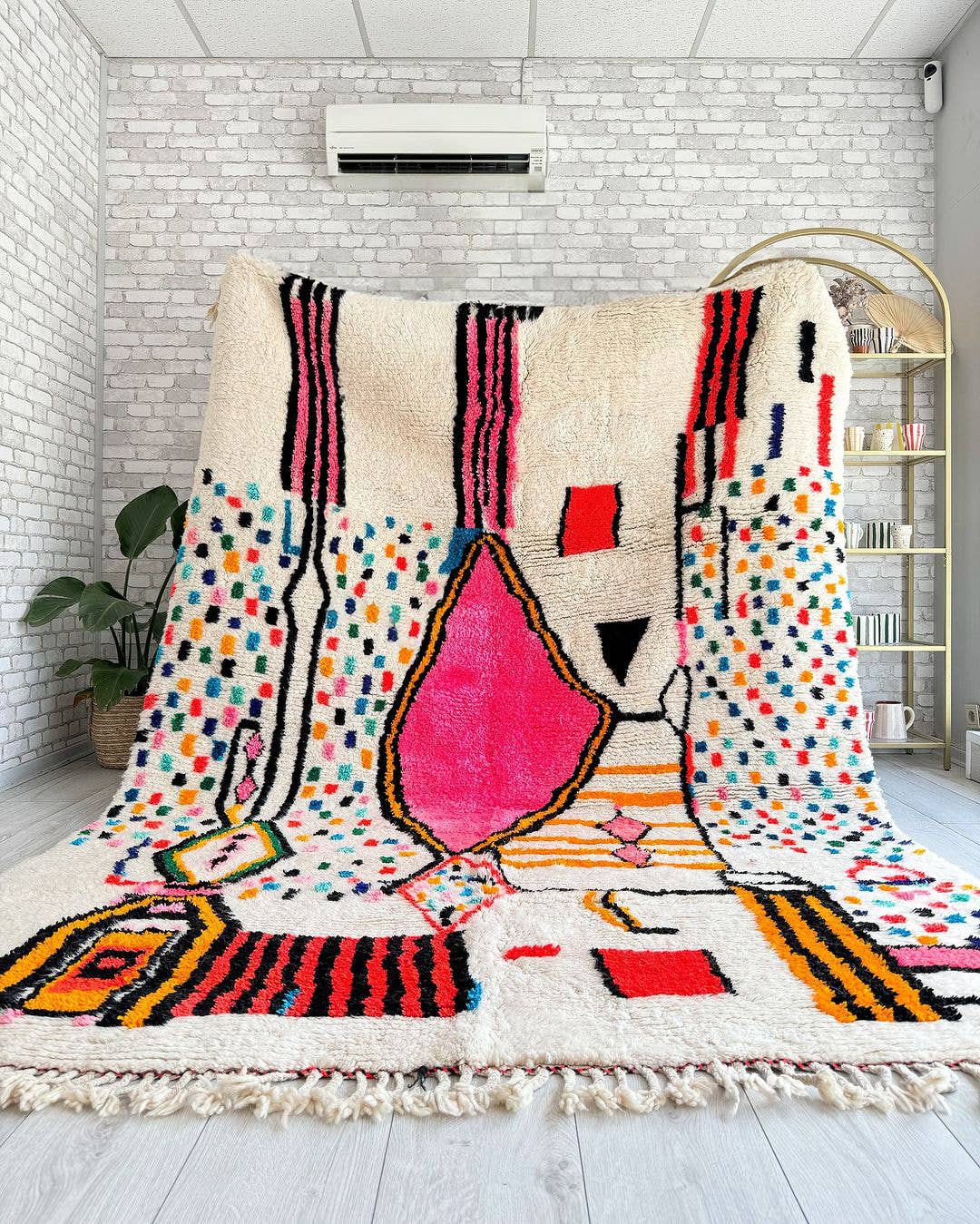 BerberNest – wholesale Area rug – Colorful Berber Moroccan Rug, Large area rug, Shag rug0