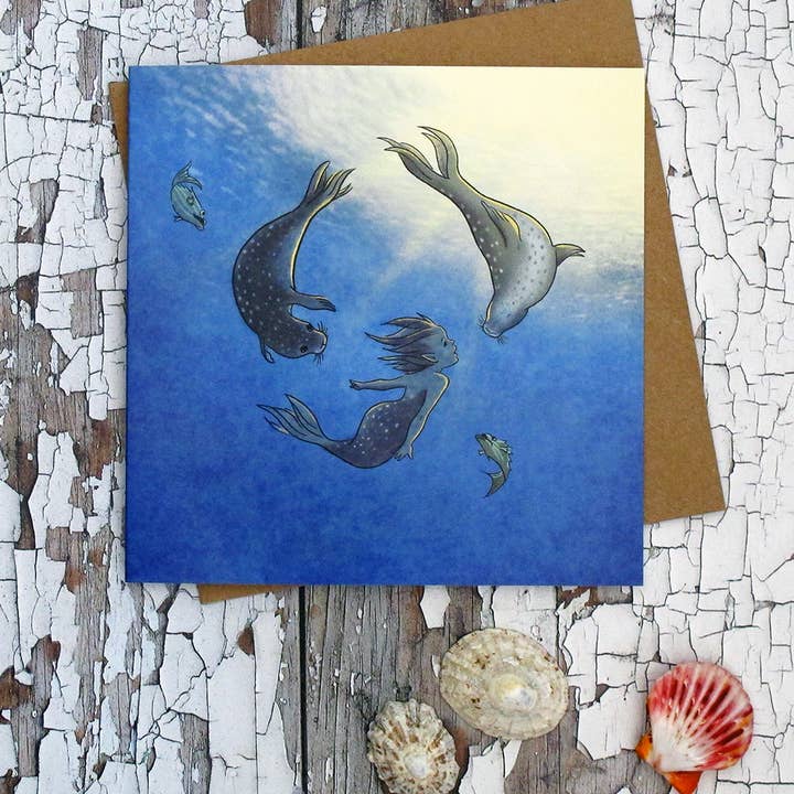 Carte Selkie pour la vente par Made In Pixieland