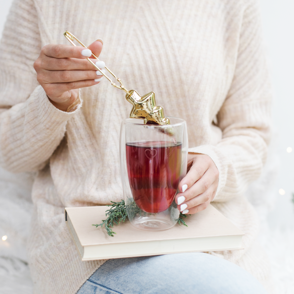 Bake Affair GmbH - Wholesale Tea Strainer/Infuser - Christmas tree tea tongs1