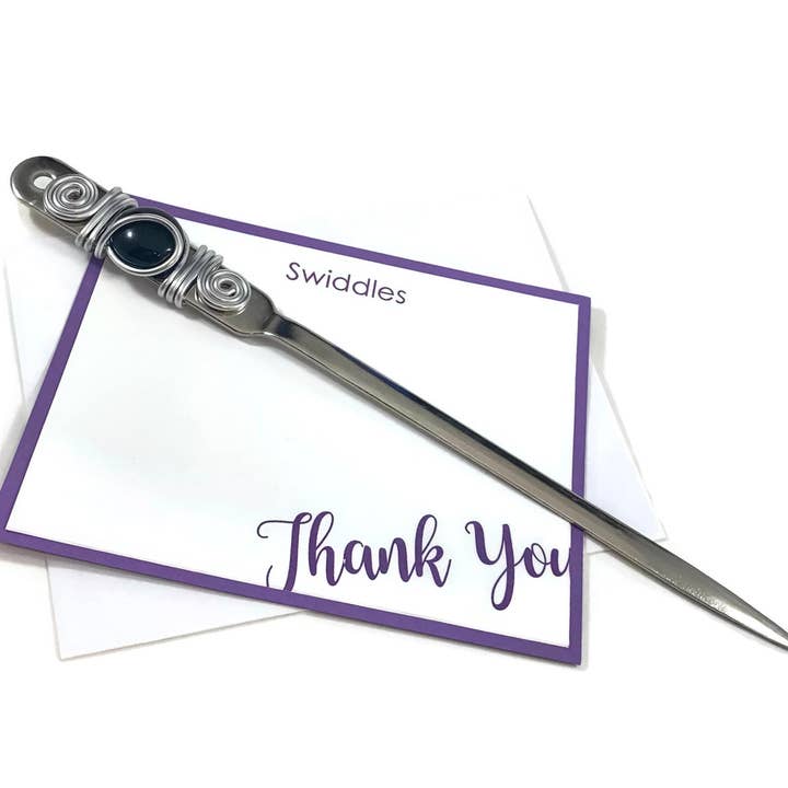 Beaded Letter Opener for wholesale by Swiddles Inc