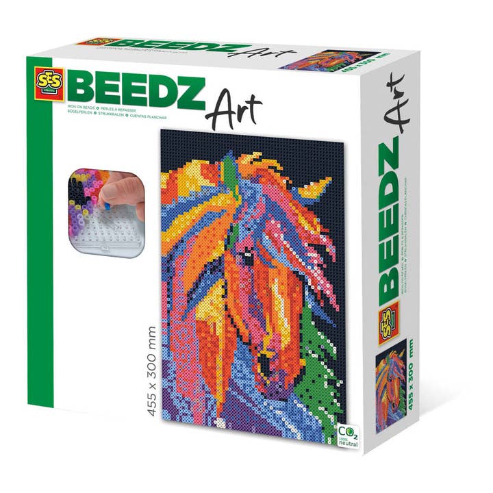 Kit per mosaico artistico SES CREATIVE Horse Fantasy Beedz, 7000 Iron-o per la vendita all'ingrosso da parte di Meroncourt Europe Ltd