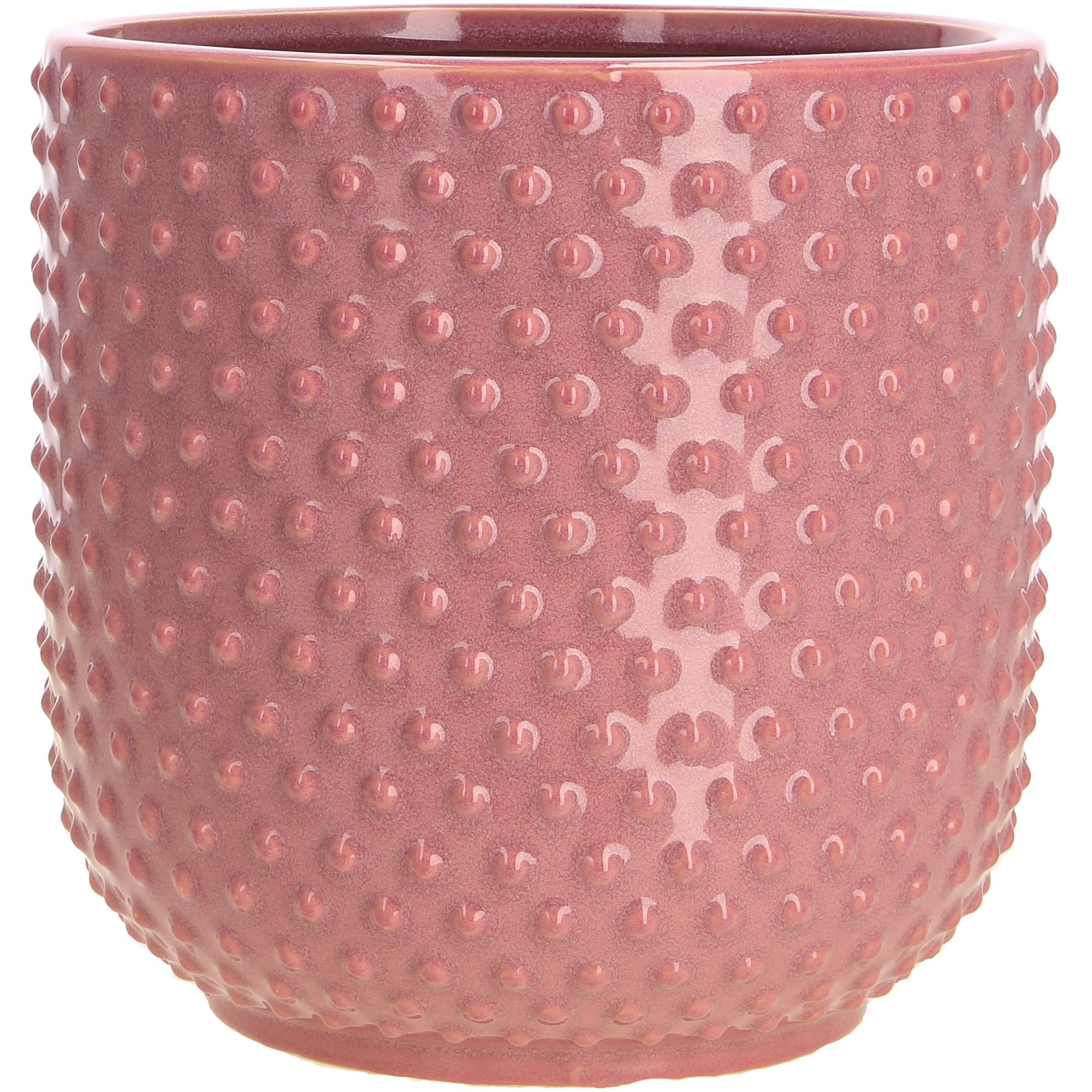 Vosteen - Wholesale Plant Pot - Boras ceramic bucket, D20, 5cm, H20cm, for To 16, pink0