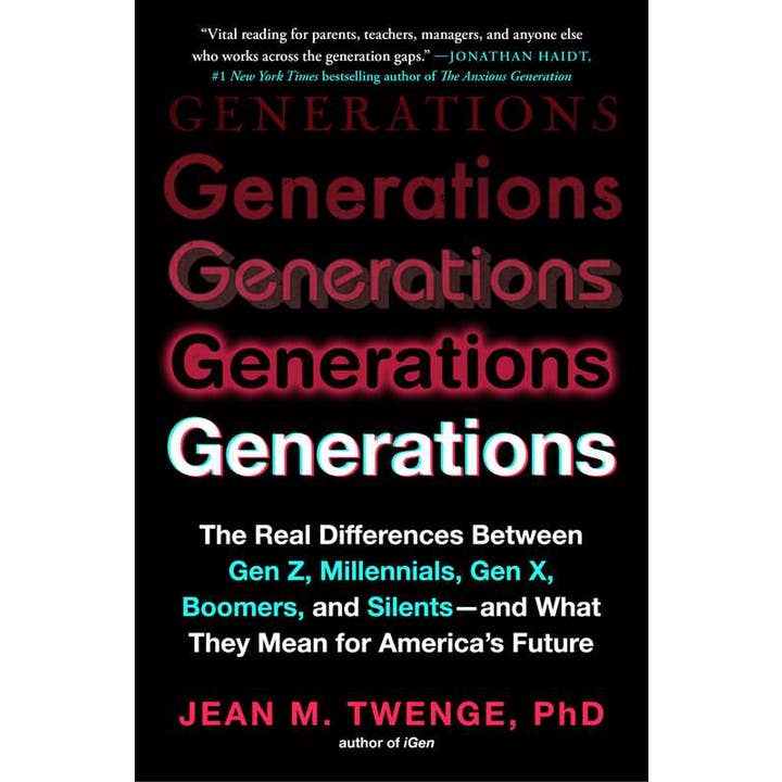 Simon & Schuster - Wholesale Social Sciences - Generations by Jean M. Twenge