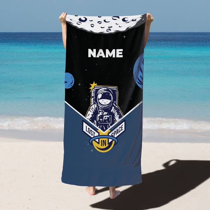 Strandlaken: Lost In Space voor wholesale door Sam and Zoey