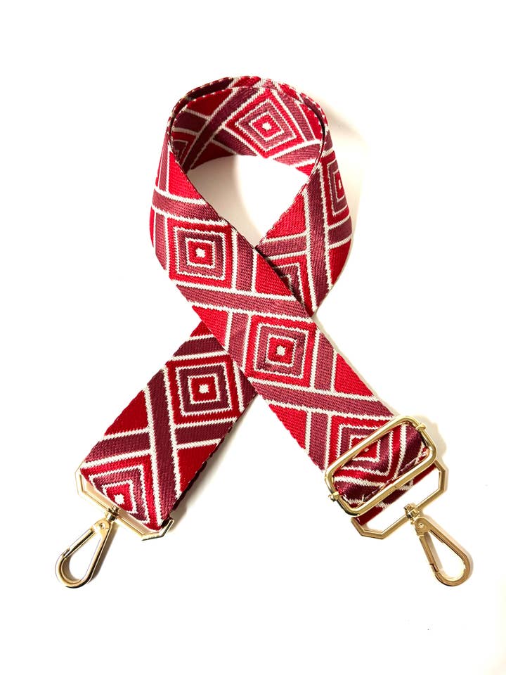 Cassette - Soulful Spectrum Strap for Handbags Burgundy for wholesale by Cassette Barcelona