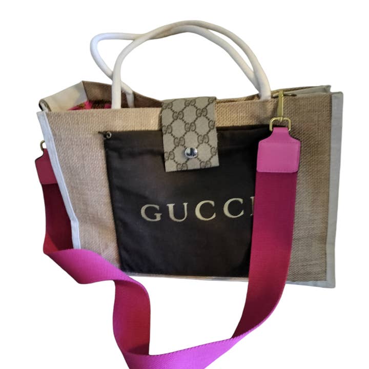 Contagious Couture - Wholesale Tote Bag - Women's - Upcycled Luxury Bag0