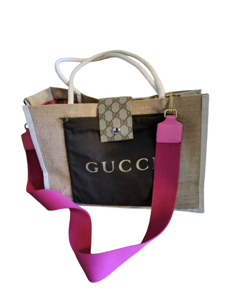 Upcycled Luxury Bag for wholesale by Contagious Couture