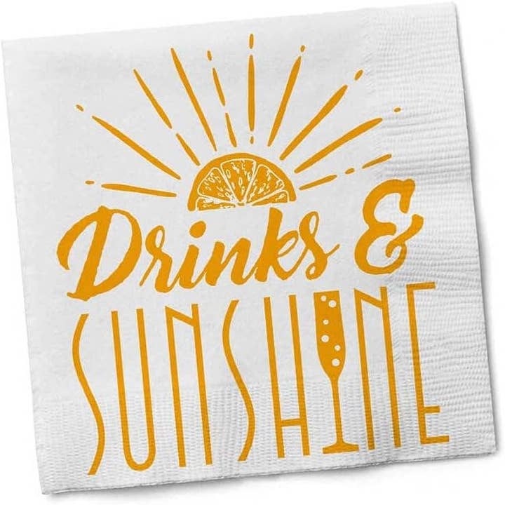 Funny Cocktail Napkins | Summer Humor | Beach Gift for wholesale by Twisted Wares