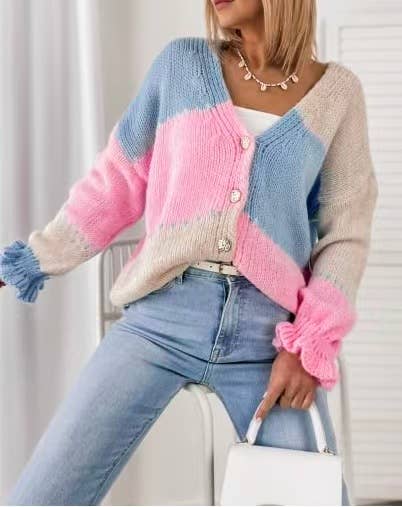 ESTEE BROWN - Wholesale Knit Sweater - Women's - Knit cardigan - 820632