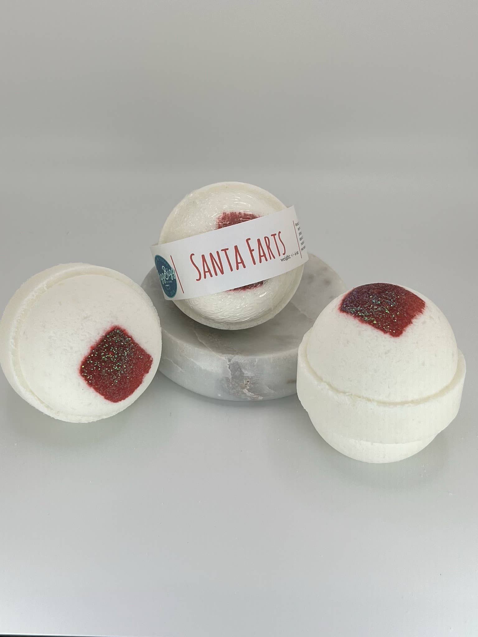 Fizz Bizz LLC - Wholesale Bath Bomb/Fizz - Santa Farts Seasonal - Bath Bomb | Fizz Bizz LLC2