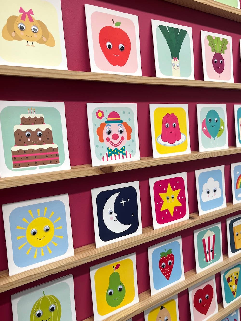 Stripey Cats Cards - Wholesale Birthday Card - Doughnut Card | Cake Card | Birthday Treat Card2