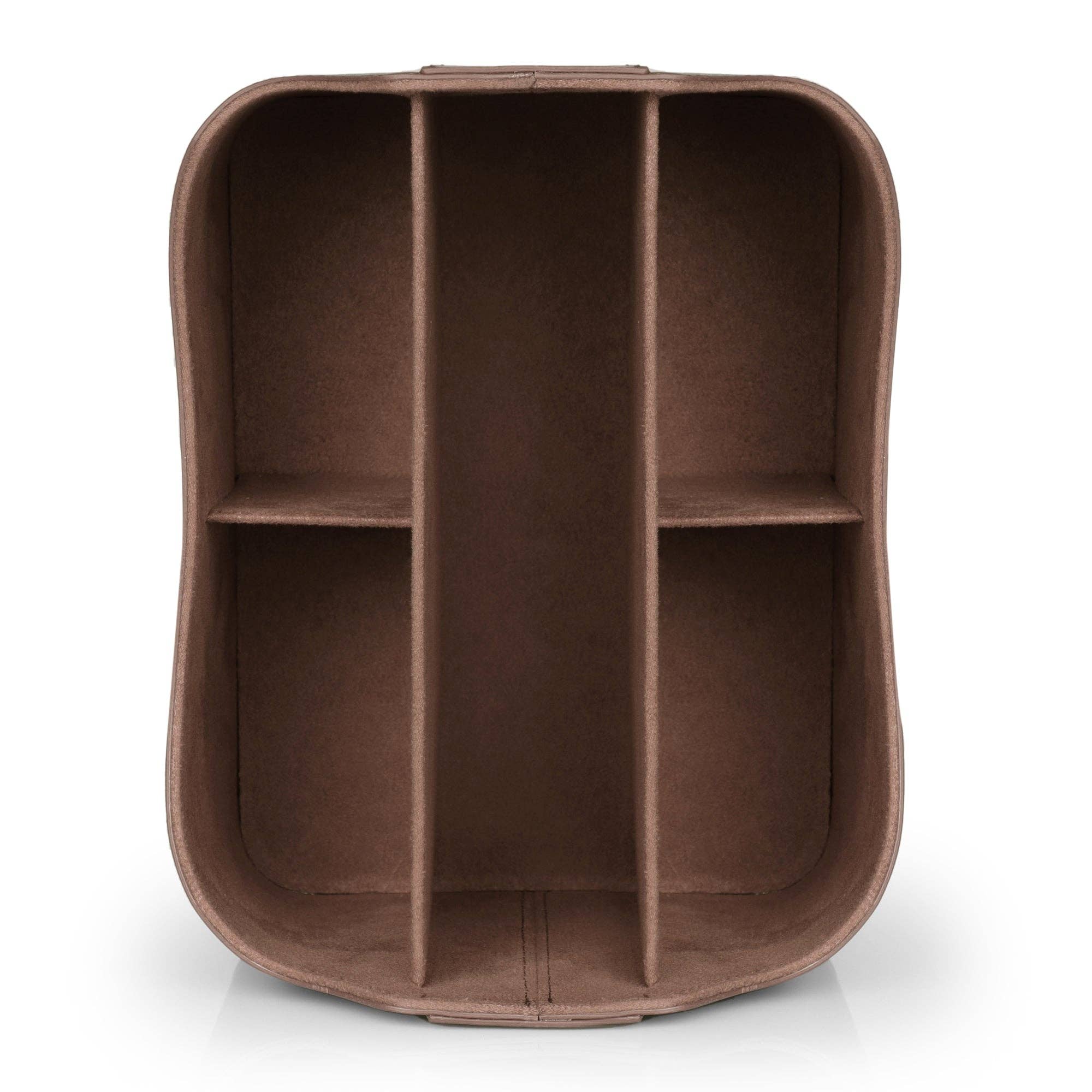 Londo - Wholesale Desk Organizer - Londo Leather Remote Control Organizer and Caddy with Tablet Slot14