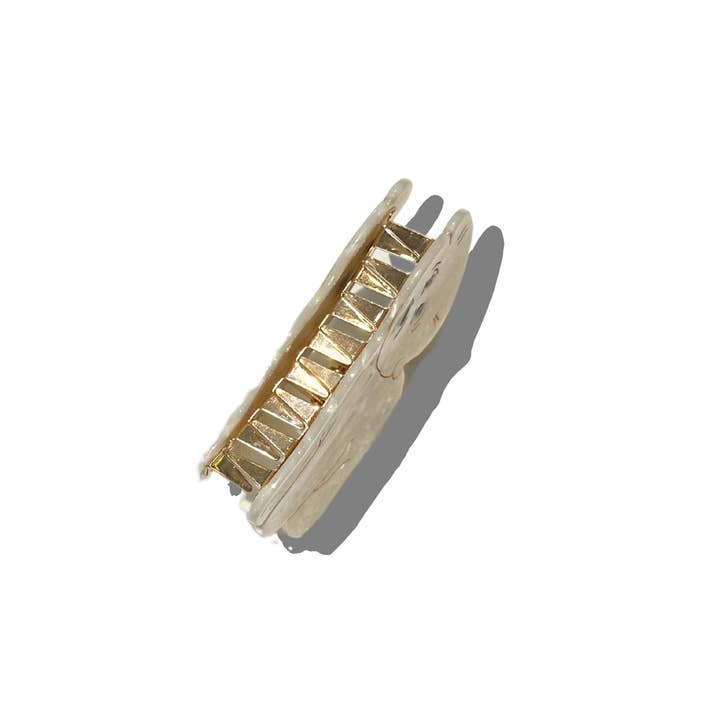 Solar Eclipse – Engroshandel Hårspænde - Dame – Håndmalet hårklemme med Bichon Frisé-hundemotiv | Miljøvenlig2