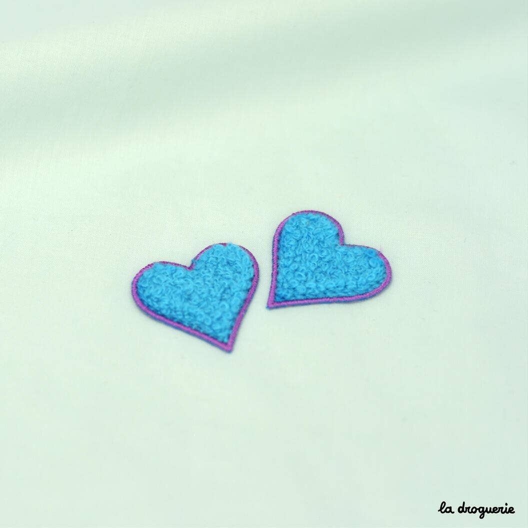 LA DROGUERIE – Engroshandel Patch – Venice beach hjerte-badge 32 mm2