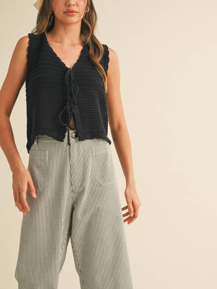 &MERCI – wholesale Tröjväst – Dam – TIE FRONT TRÖJVÄST MSW1087217