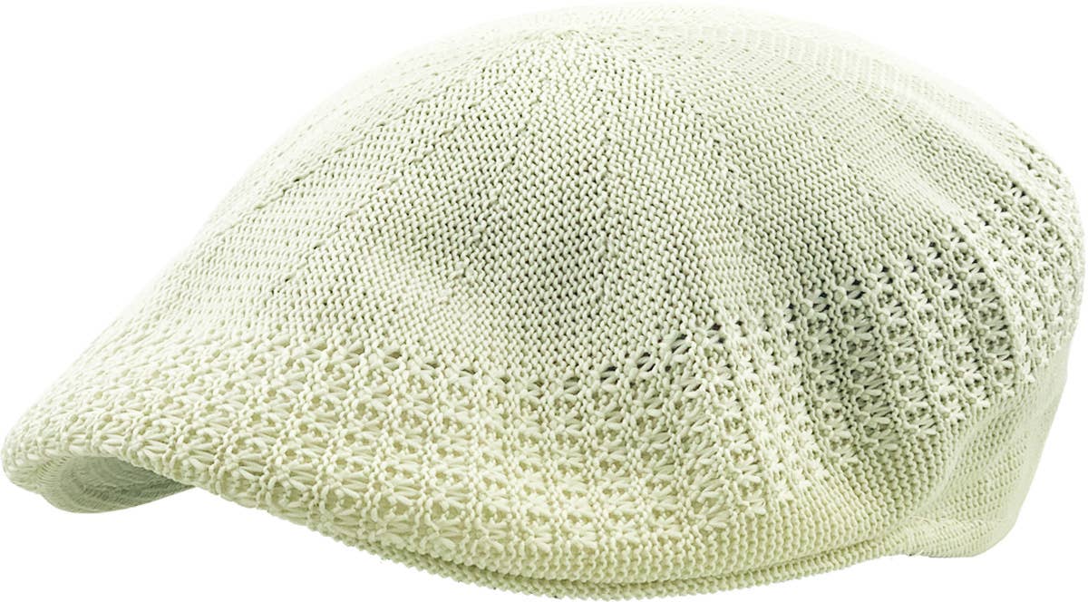 KBETHOS – Großhandel Newsboy Hat/Ballonmütze – Unisex – Mesh Efeu häkeln35