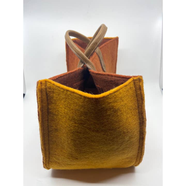 Fibres of Life - Wool & Felt - Wholesale Tote Bag - Women's - The Grab-&-Go Carry All | Felt Wool Tote Bag | Soft Yarn Bag46