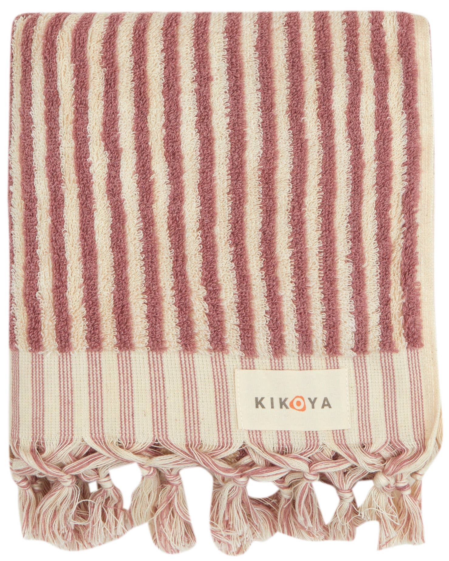 Kikoya – wholesale Handduk – Handvävda turkiska handdukar med pompom, vintage bohemisk stil18