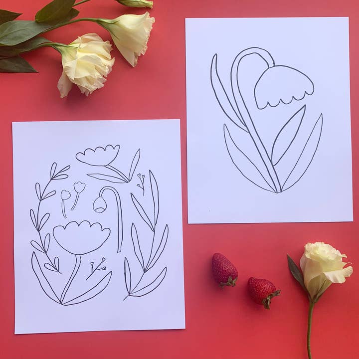 Paint your own art prints for wholesale by Lighter Note