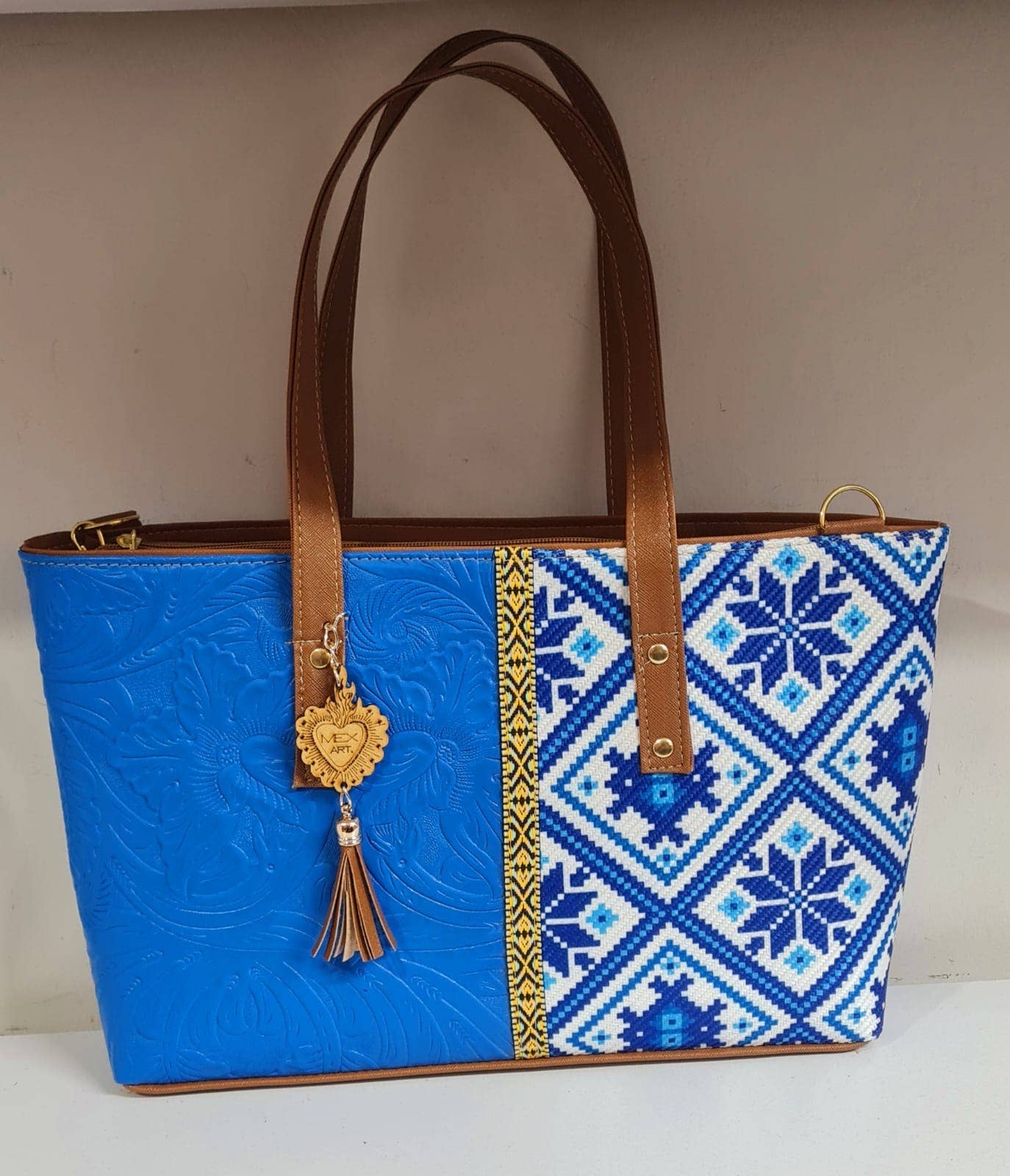 GMCE Global Trading, LLC - Wholesale Tote Bag - Unisex - Handmade Mexican Purse-Tote Bag Variety Of Colors11