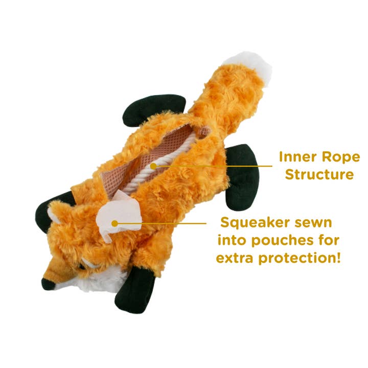 Tall Tails - Wholesale Pet Squeaky Toy - Dog - Stuffless Snake Squeaker Dog Toy