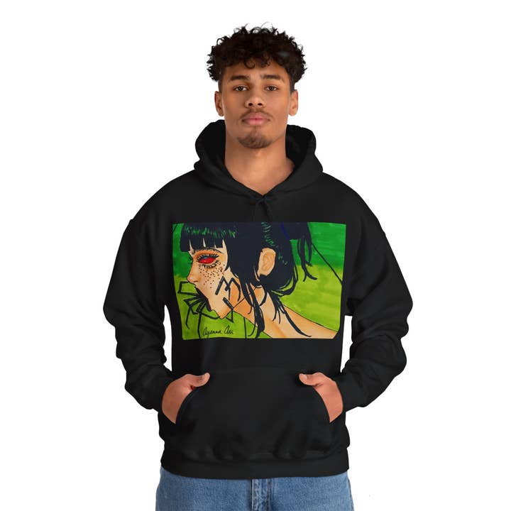 Black Spider Unisex Heavy Blendâ„¢ Hoodie Sweatshirt for wholesale on Faire