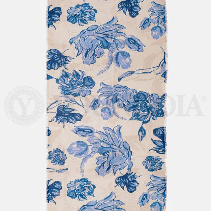 YOUNGOIA SRL - Venta al por mayor Bufanda - Mujer - Pañuelo de tencel puro - Fabricado en Italia1