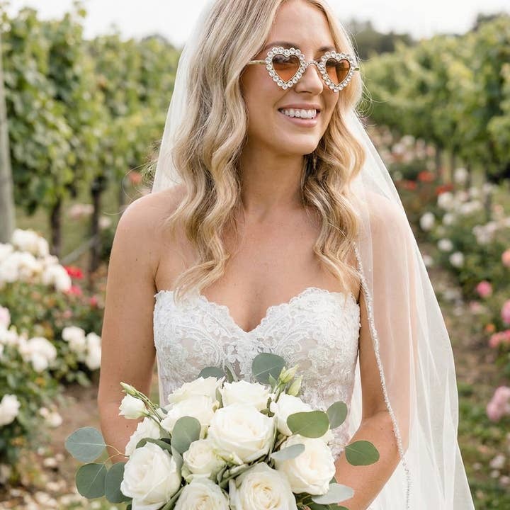 Peach Gold Juliet Sunglasses for wholesale on Faire5